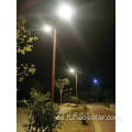 Luz de la calle con energía solar con poste